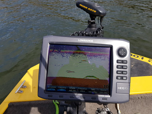 Radar pêche carnassiers en bateau
